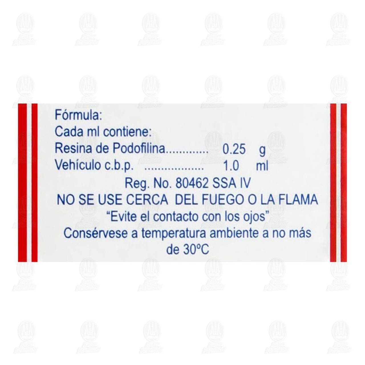 Podofilia 2 Soluci&oacute;n, 5 ml. image number 2