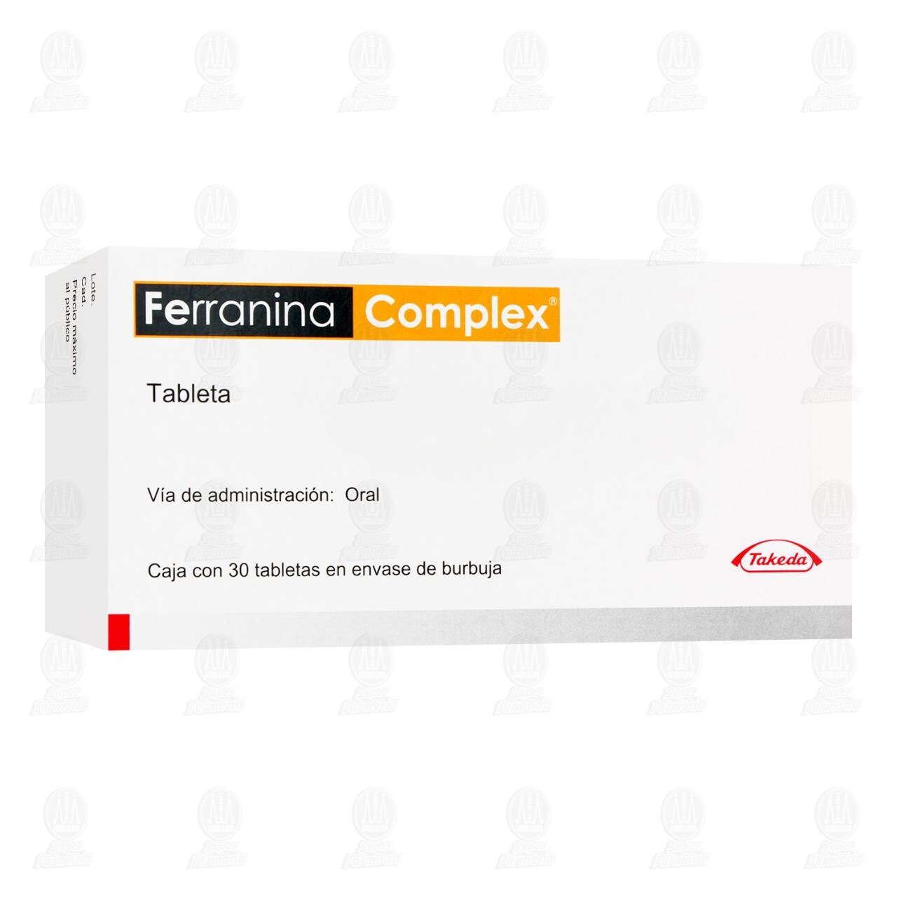 Ferranina Complex, 30 Tabletas. image number 0