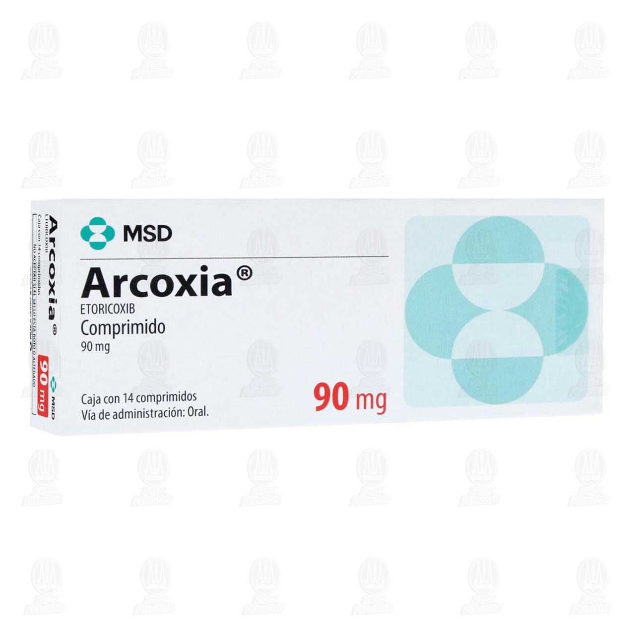 Arcoxia 90 mg, 14 Comprimidos. image number 0