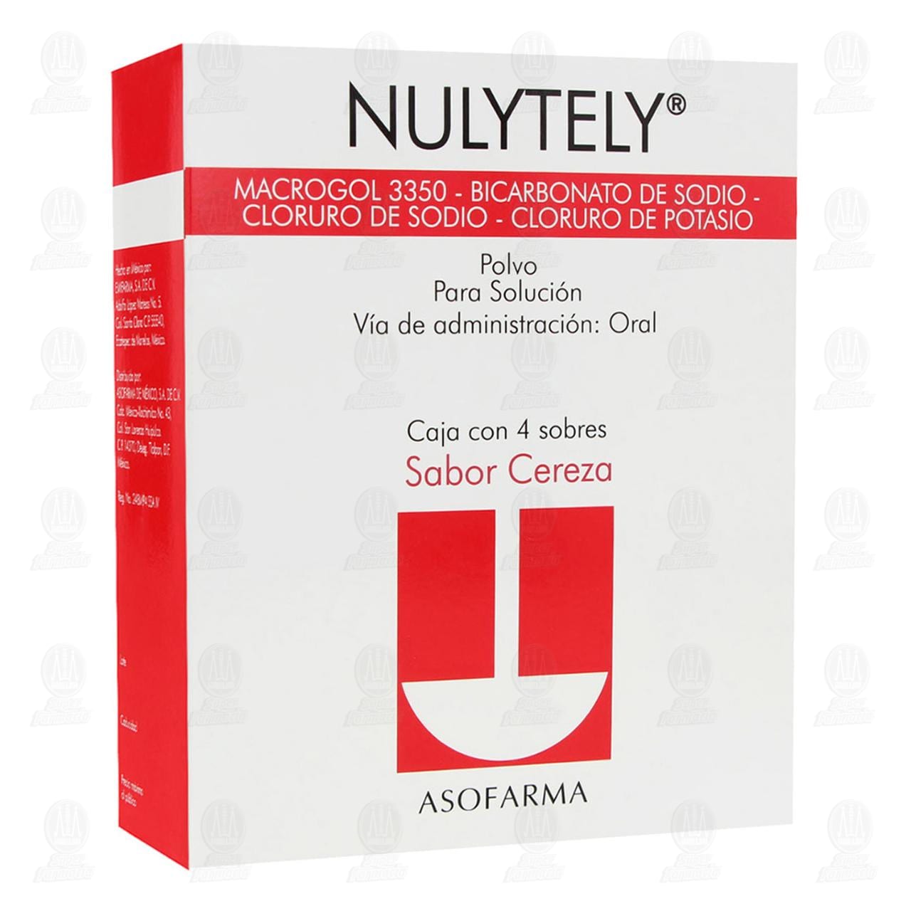 Imagen para Nulytely Cereza 4 Sobres Polvo