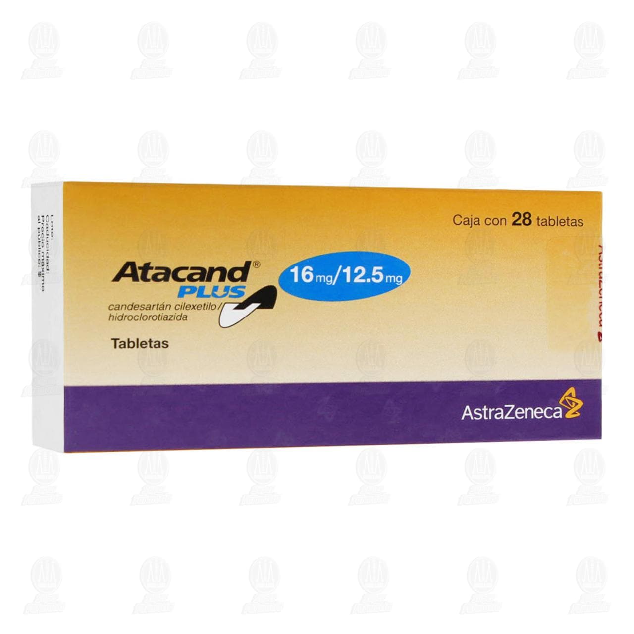 Atacand Plus 16mg/12.5mg, 28 Tabletas. image number 0