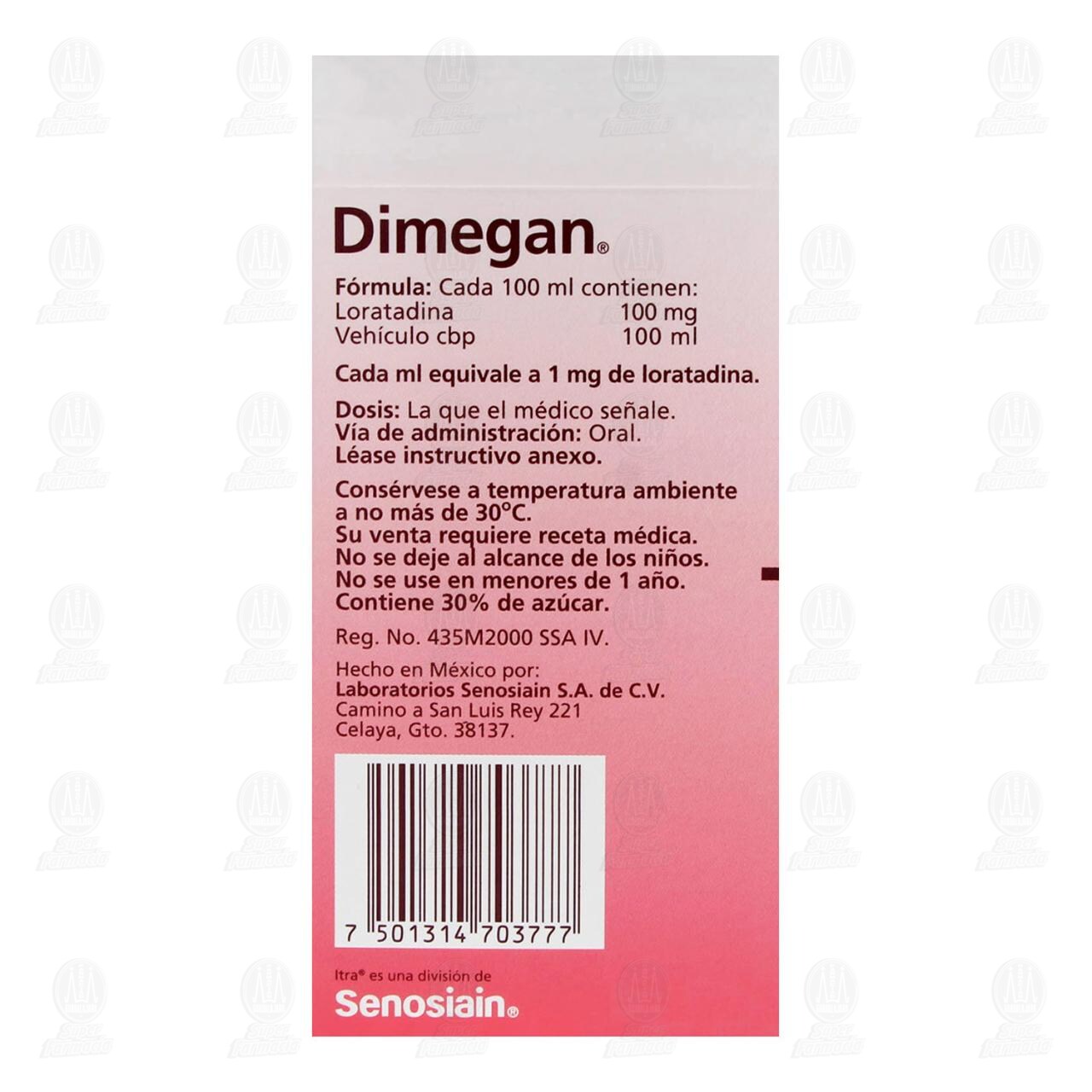 Dimegan Soluci&oacute;n Pedi&aacute;trica, 30 ml. image number 2