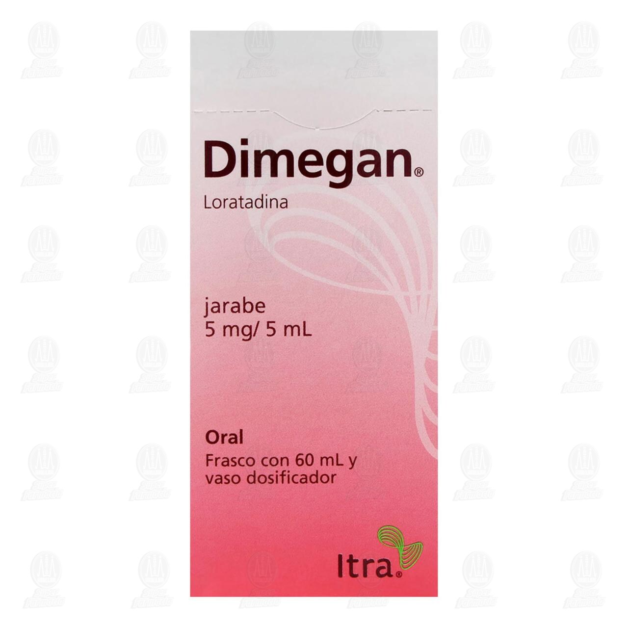 Dimegan Jarabe 5mg/5ml, 60 ml. image number 1