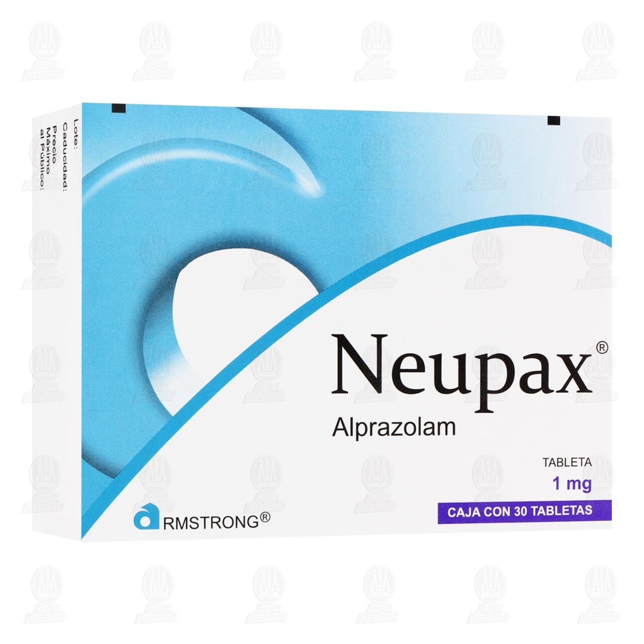 Neupax 1 mg, 30 Tabletas. image number 0