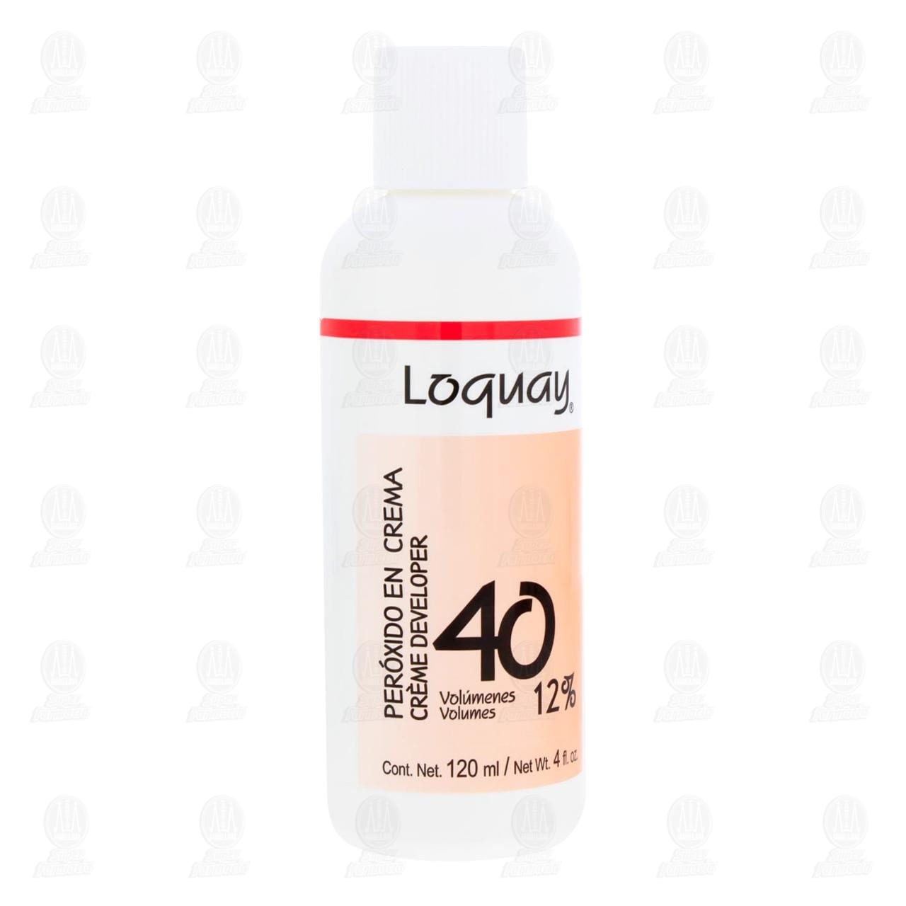 Peróxido en Crema Loquay 40 Volúmenes, 120 ml.