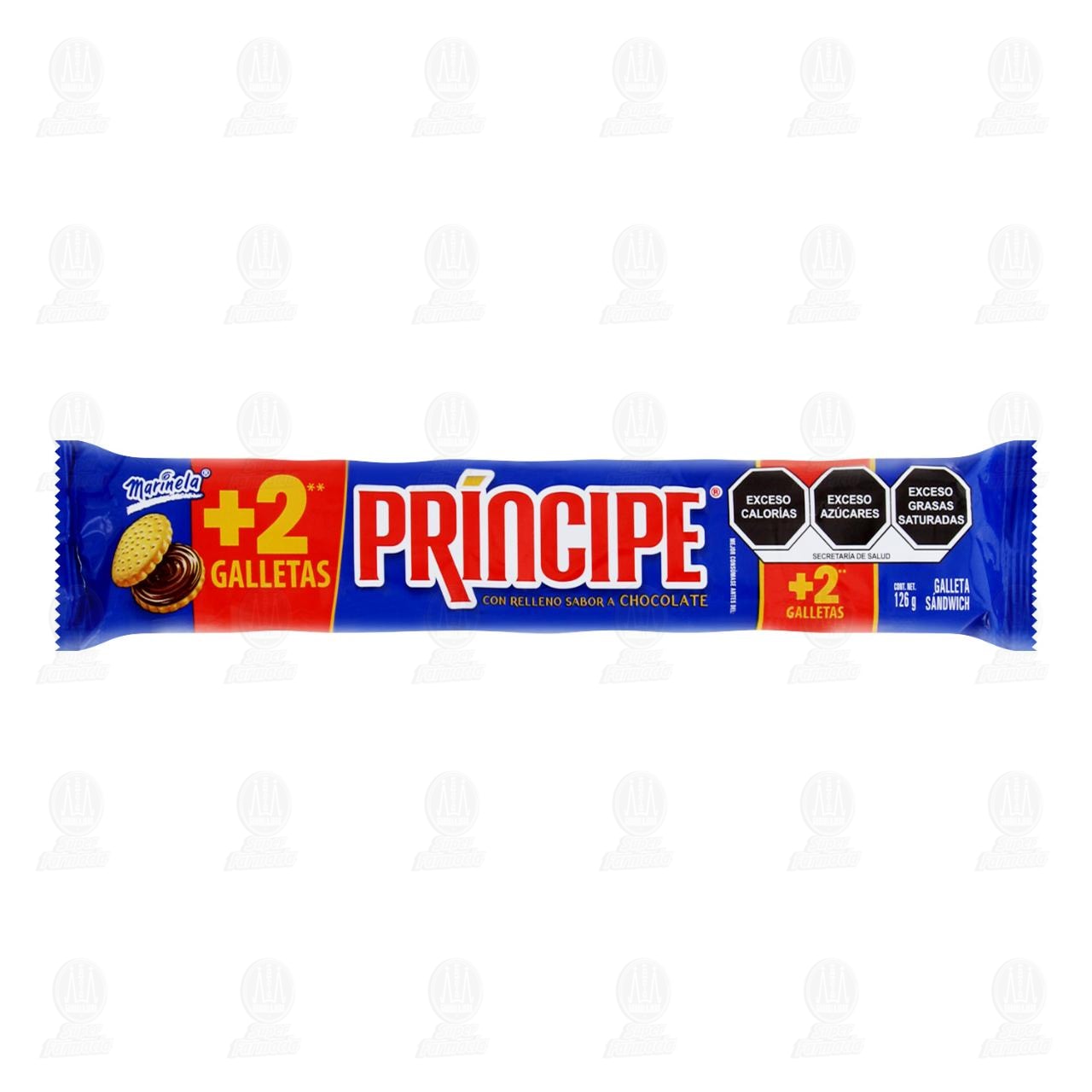 Galletas Pr&iacute;ncipe Marinela, 126 gr.