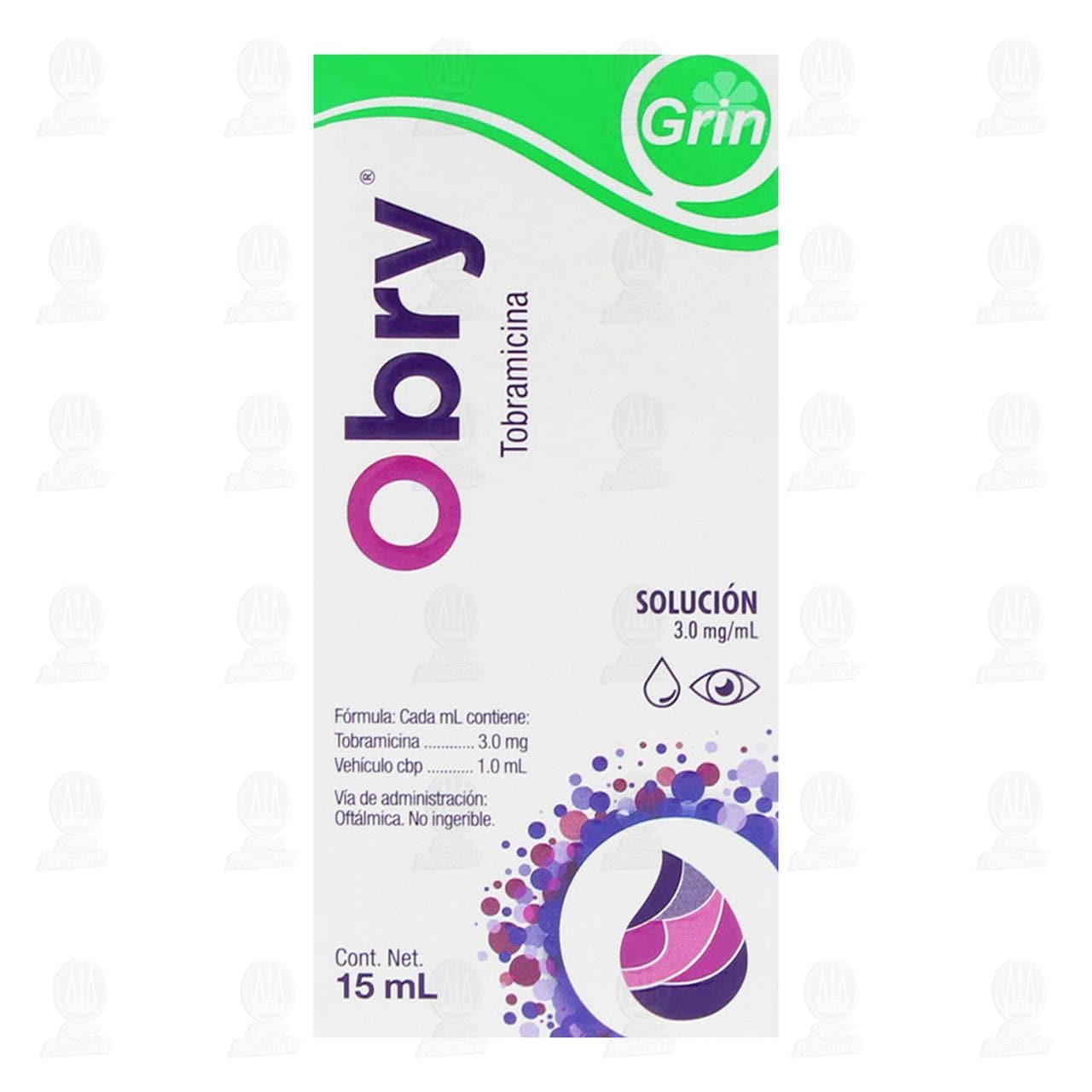Obry 15 ml, Soluci&oacute;n Gotas Oft&aacute;lmicas. image number 2