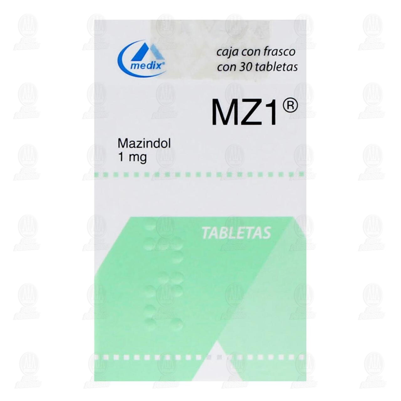 MZ1 1 mg, 30 Tabletas. image number 1