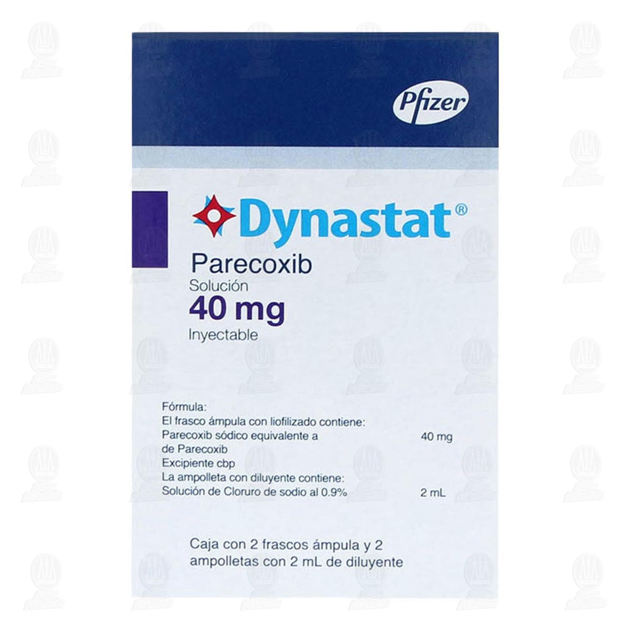 Dynastat 40 mg Soluci&oacute;n Inyectable 2 Frascos 2 Ampolletas, 2 ml. image number 2