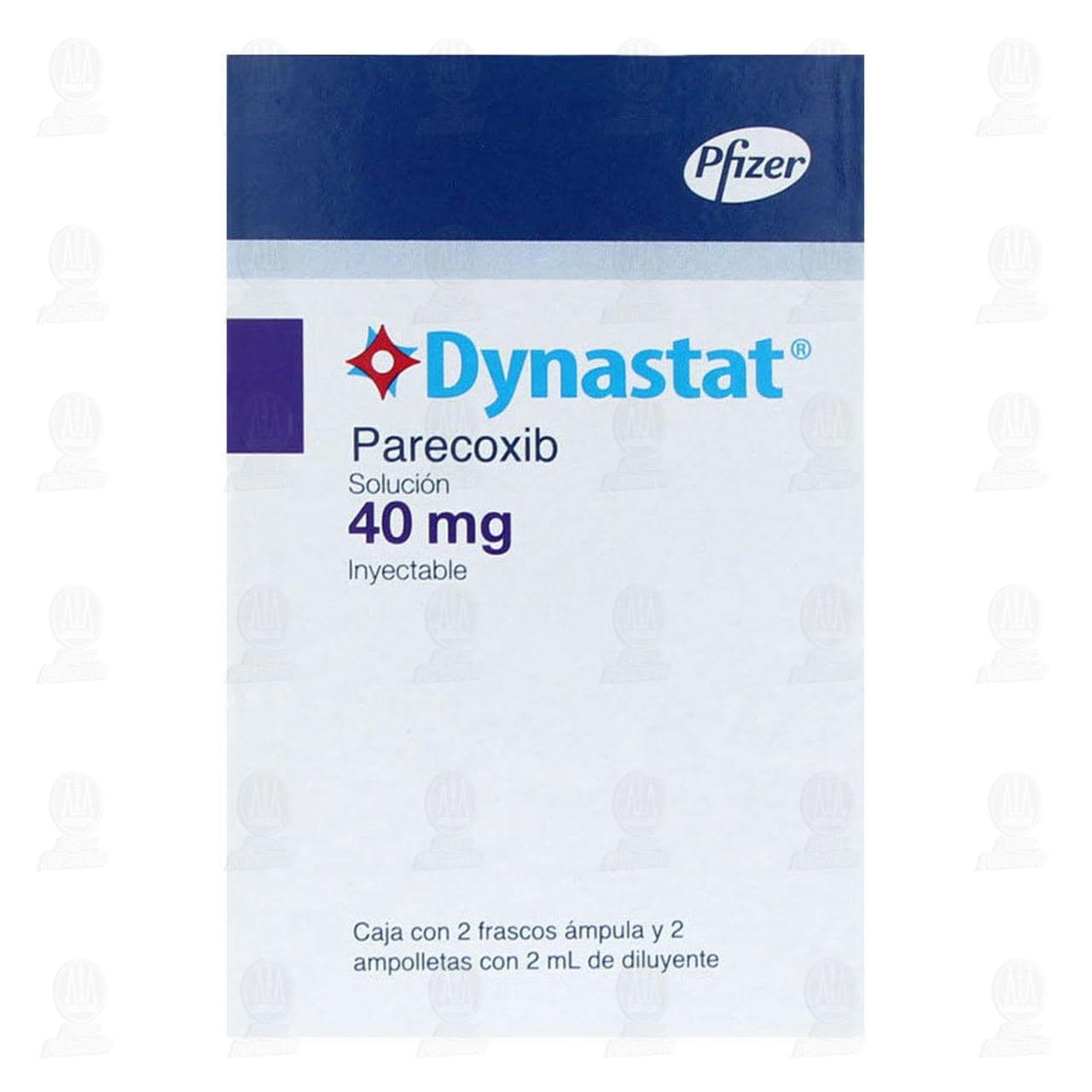 Dynastat 40 mg Soluci&oacute;n Inyectable 2 Frascos 2 Ampolletas, 2 ml. image number 1