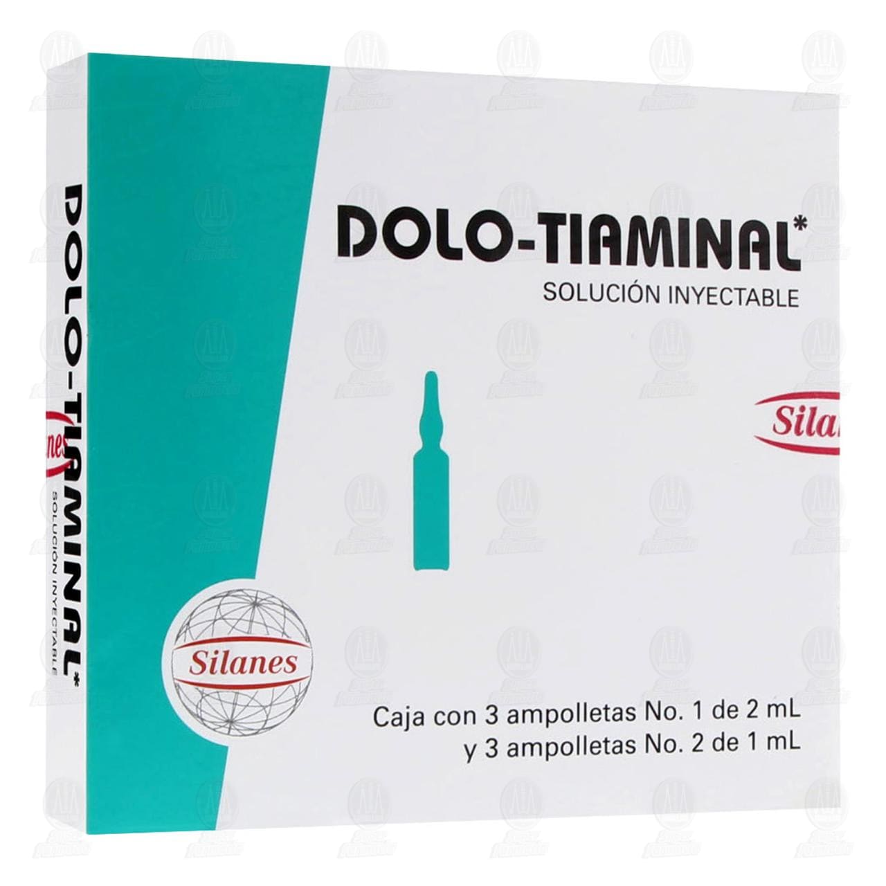 Dolo Tiaminal Ampolletas Inyectables, 6 Ampolletas. image number 0