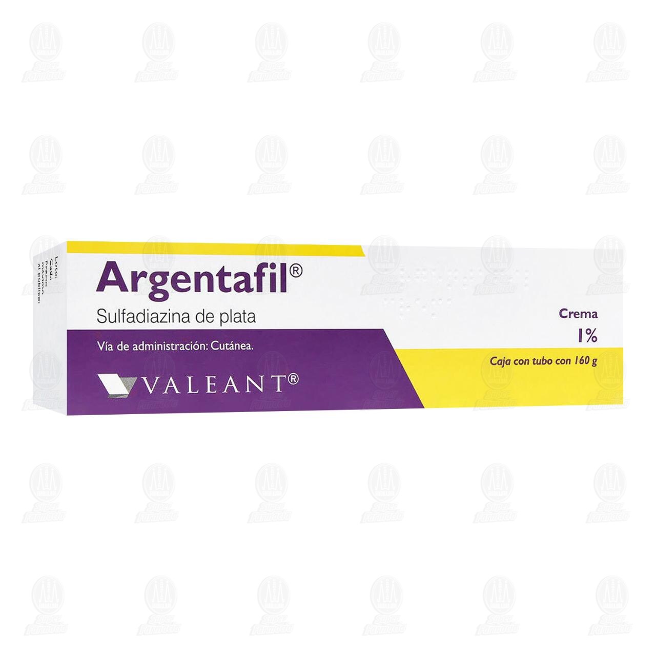 Argentafil 1% Crema, 160 gr. image number 0