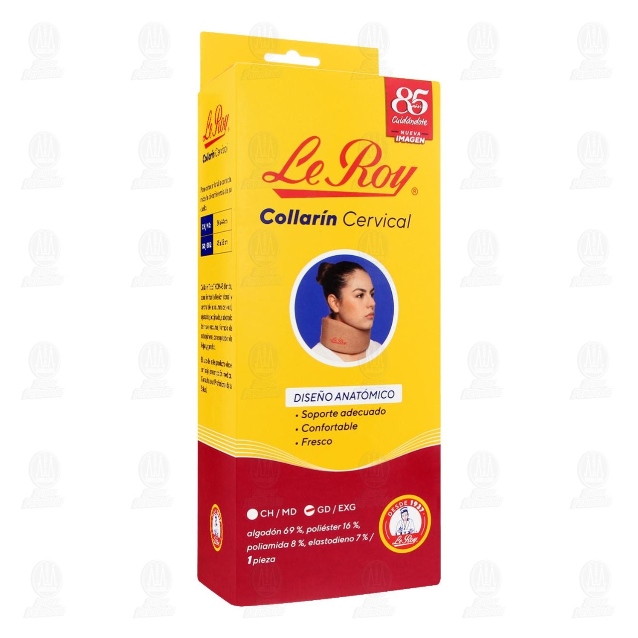 Collar&iacute;n Le Roy Cervical Grande, 1 pz. image number 0