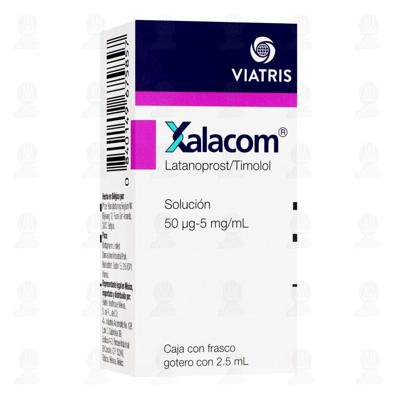 Xalacom 2.5 ml, Soluci&oacute;n Oft&aacute;lmica. image number 0