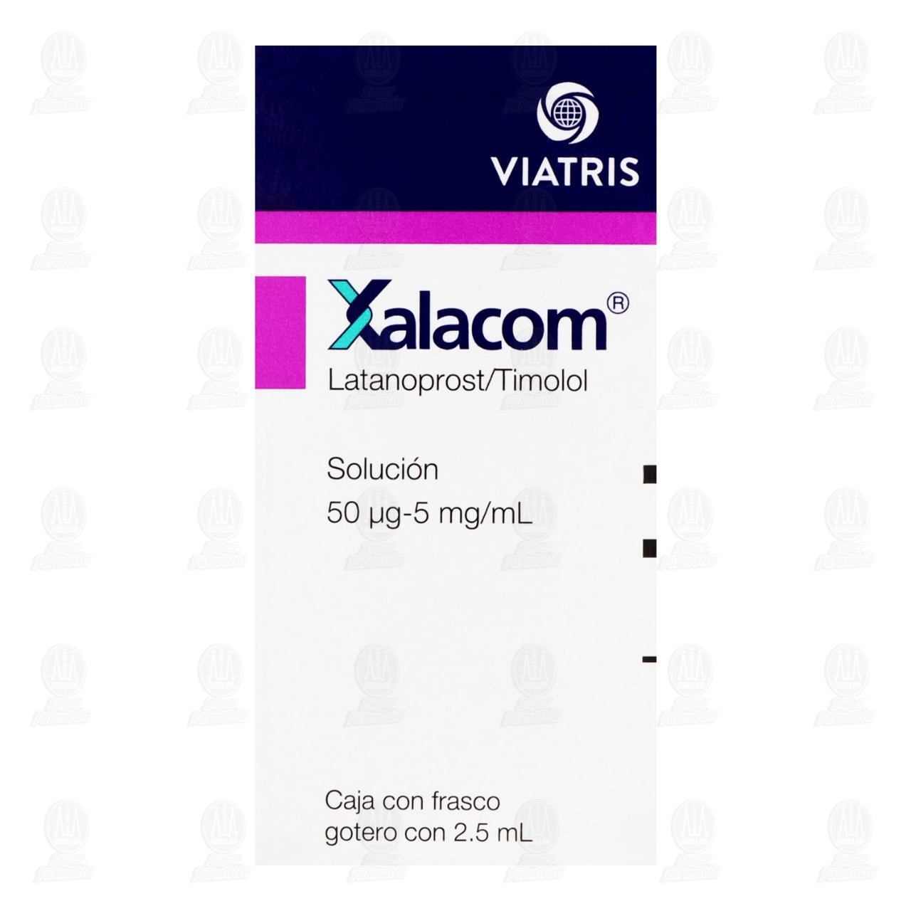 Xalacom 2.5 ml, Soluci&oacute;n Oft&aacute;lmica. image number 1