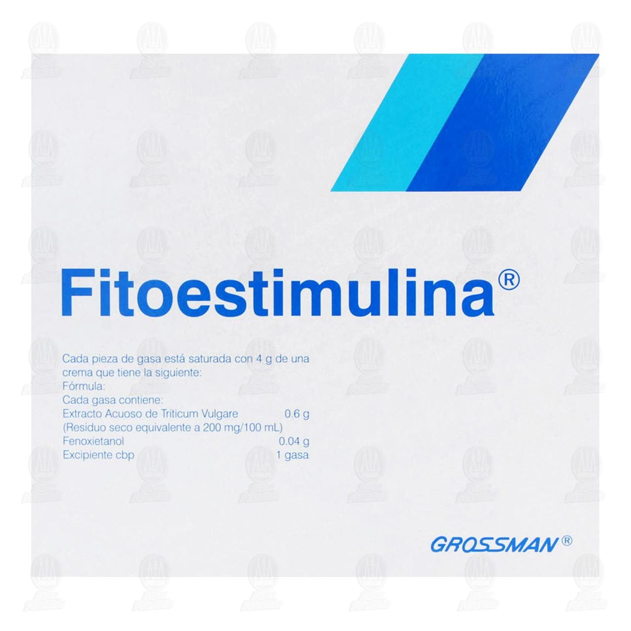 Fitoestimulina, 10 Sobres con 1 Gasa c/u. image number 2