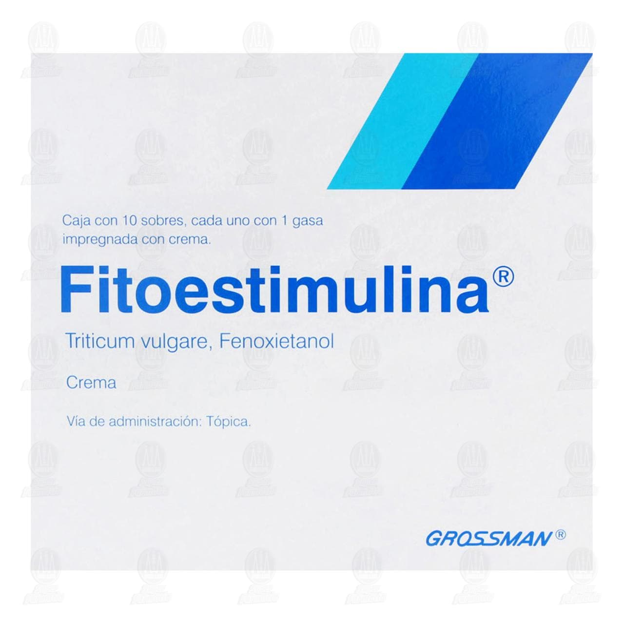 Fitoestimulina, 10 Sobres con 1 Gasa c/u. image number 1
