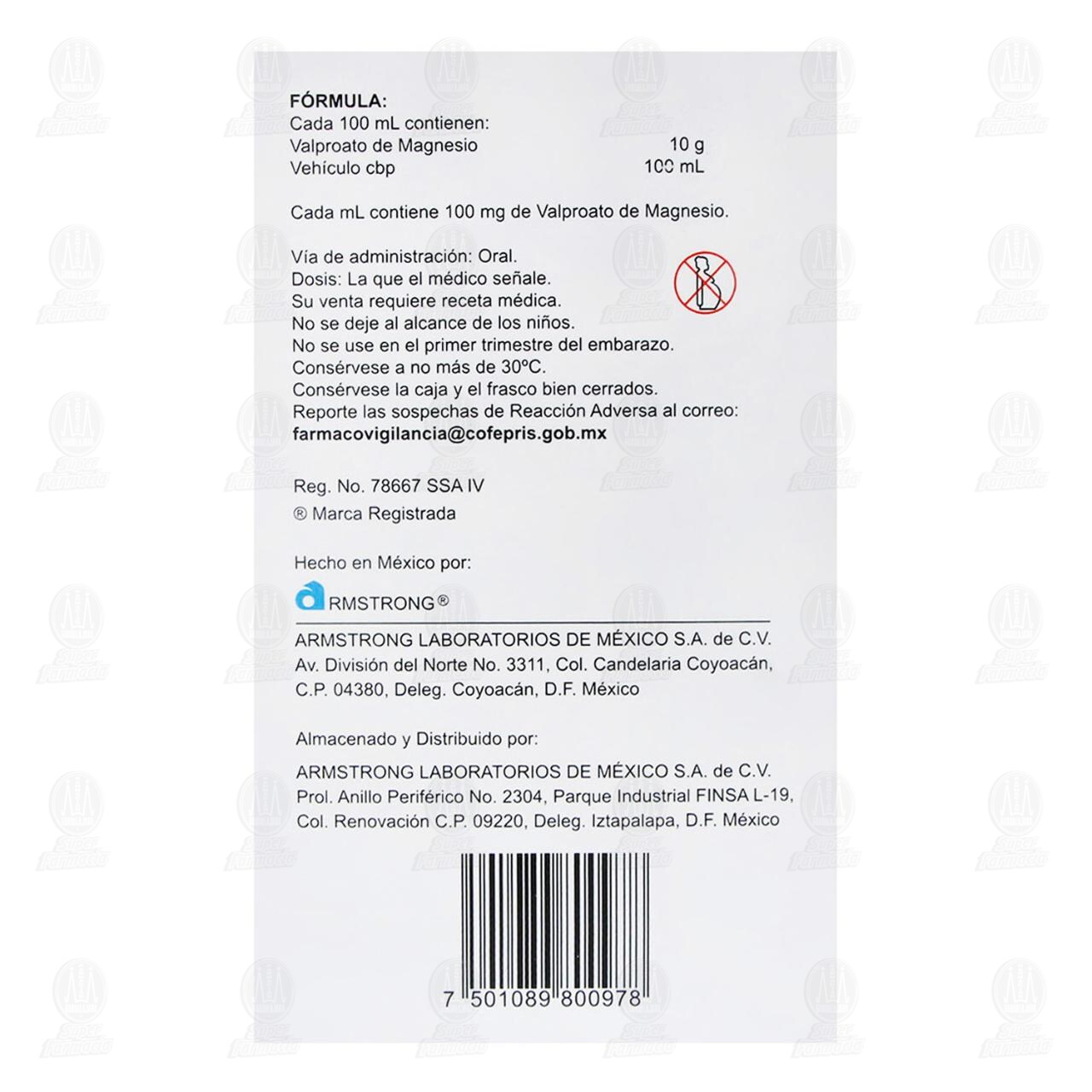 Atemperator Pedi&aacute;trico, 100 ml. image number 2