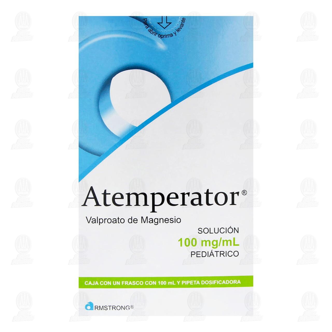 Atemperator Pedi&aacute;trico, 100 ml. image number 1