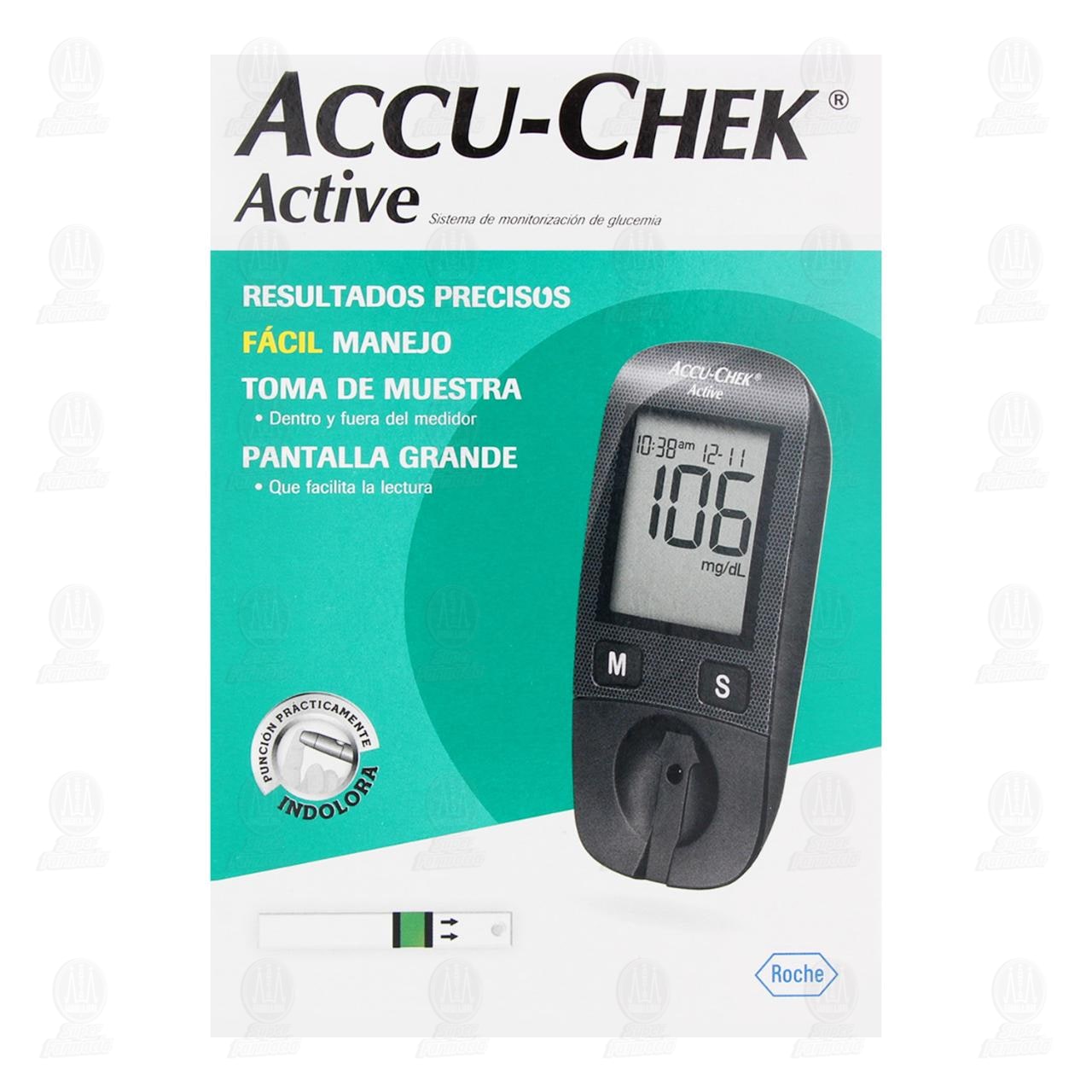 Accu-Chek Active Sistema de Medición de Glucosa, 1 pz. image number 1