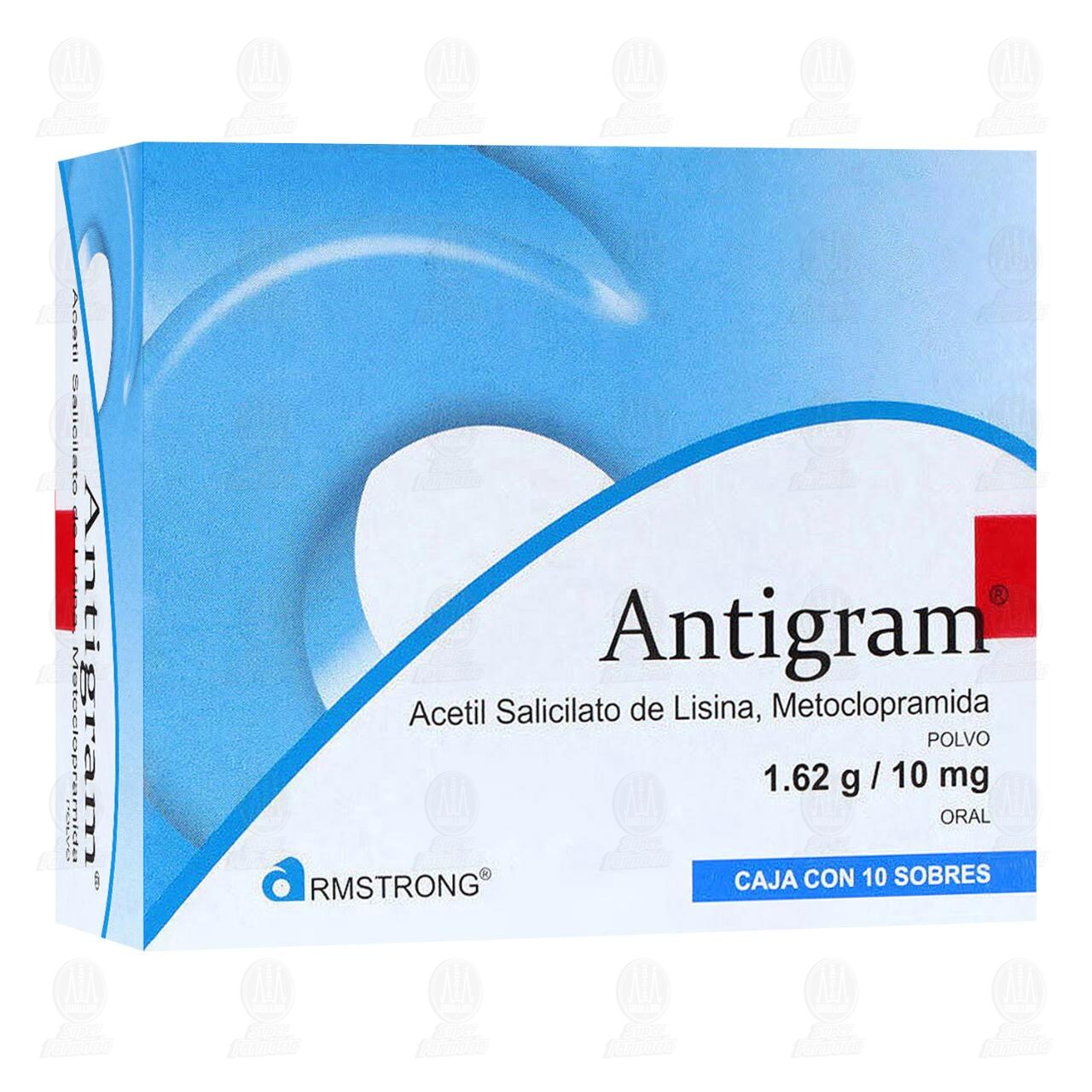 Antigram 1.62gr/10mg Polvo, 10 Sobres. image number 0