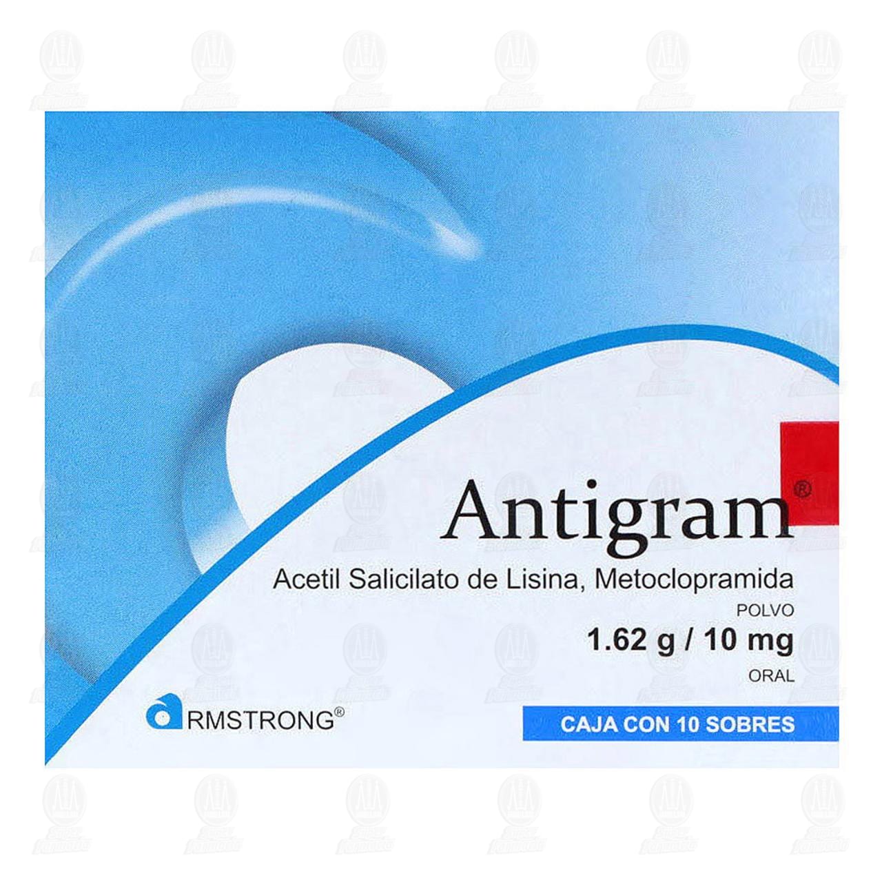 Antigram 1.62gr/10mg Polvo, 10 Sobres. image number 1