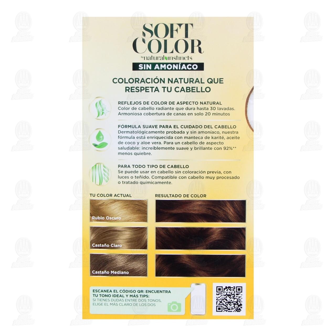 Tinte Soft Color Casta&ntilde;o Claro (50), 1 pz. image number 2