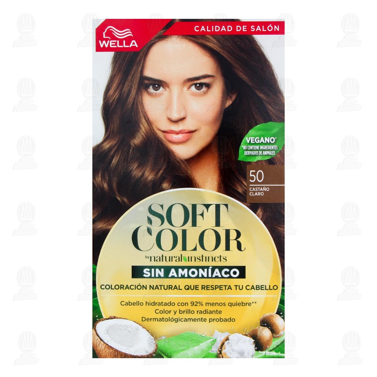 Tinte Soft Color Casta&ntilde;o Claro (50), 1 pz. image number 1