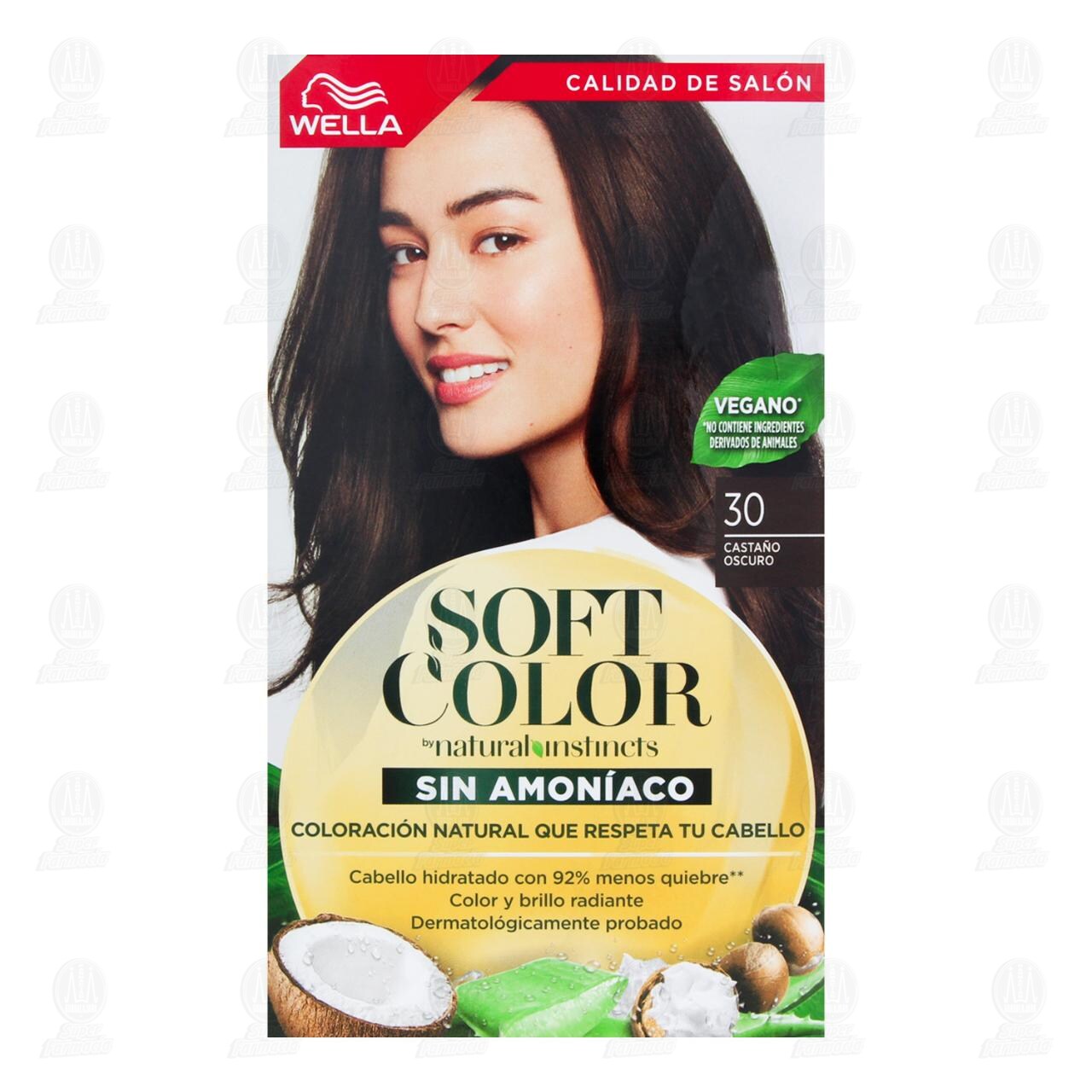 Tinte Soft Color Casta&ntilde;o Oscuro (30), 1 pz. image number 1