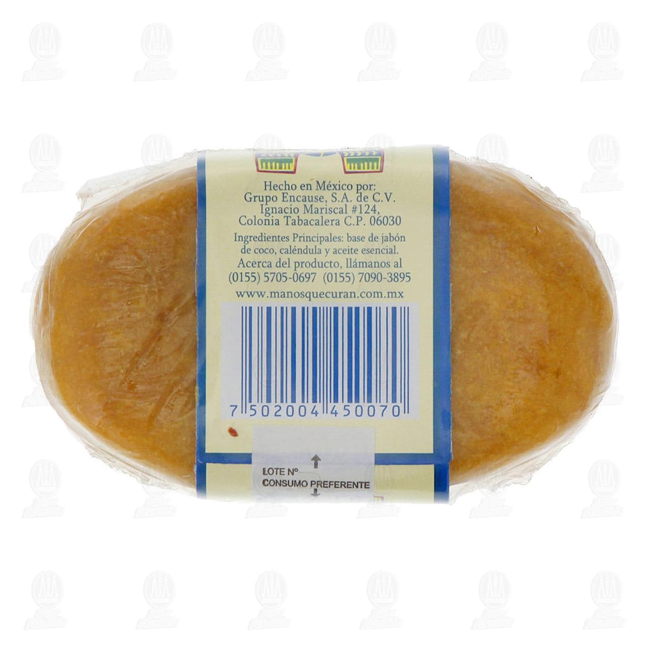 Jab&oacute;n Org&aacute;nico Manos que Curan de Cal&eacute;ndula, 100 gr. image number 1