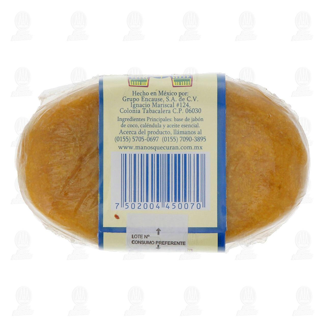 Jab&oacute;n Org&aacute;nico Manos que Curan de Cal&eacute;ndula, 100 gr. image number 1