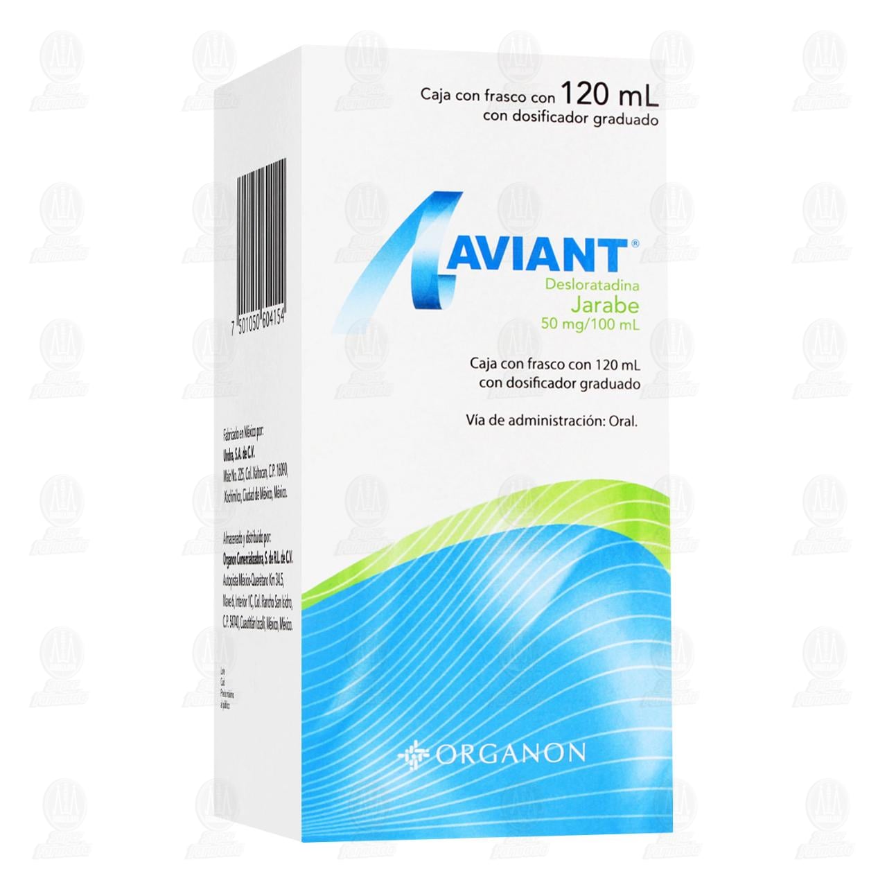 Aviant 50mg/100ml Suspensi&oacute;n, 120 ml.