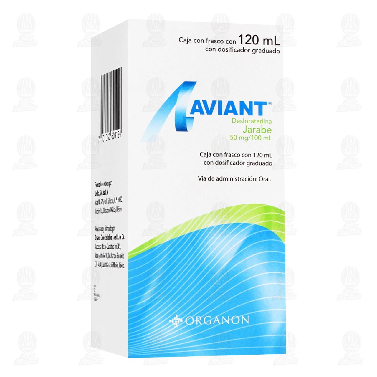 Aviant 50mg/100ml Suspensión, 120 ml. de AVIANT | Farmacias Guadalajara