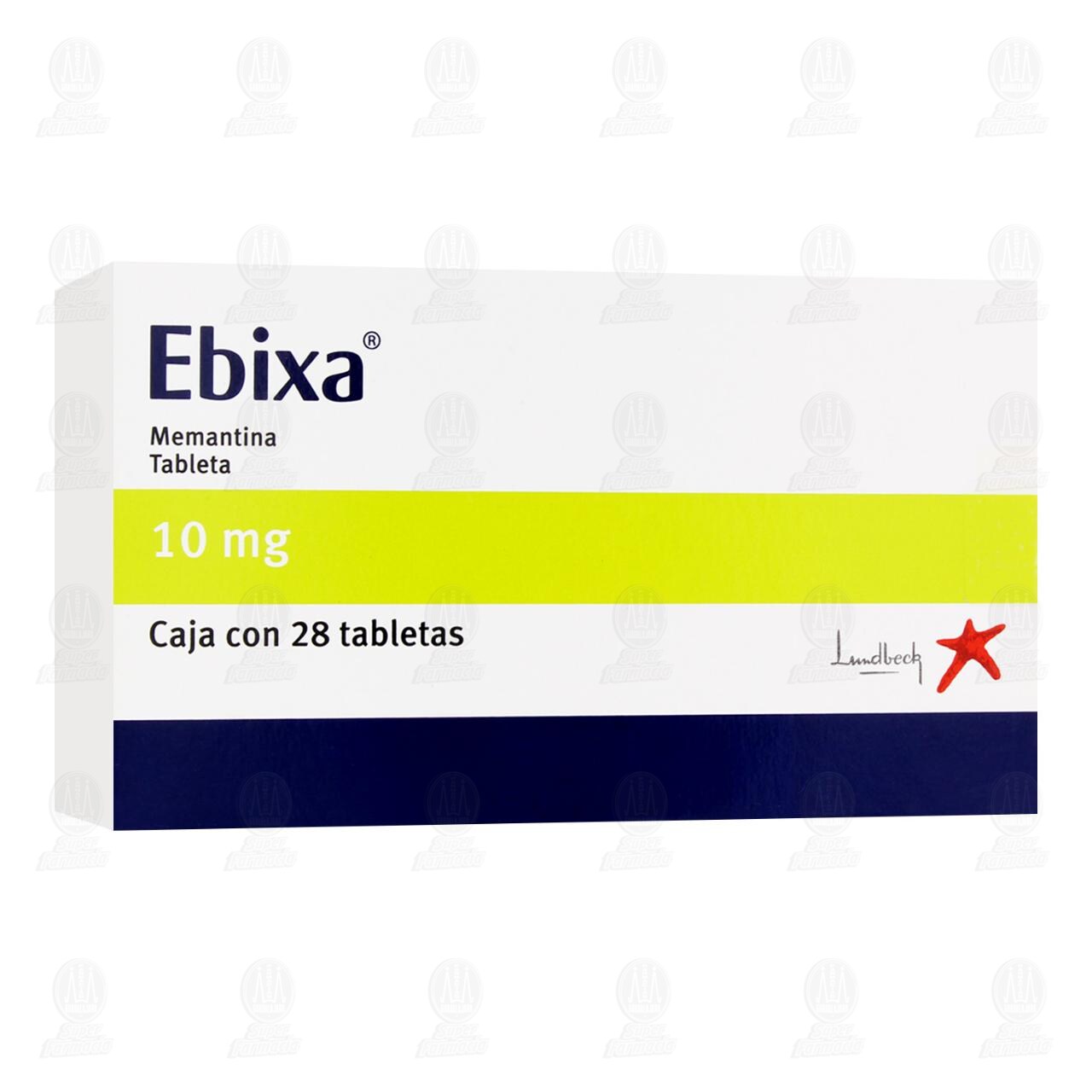 Ebixa 10 mg, 28 Tabletas. image number 0
