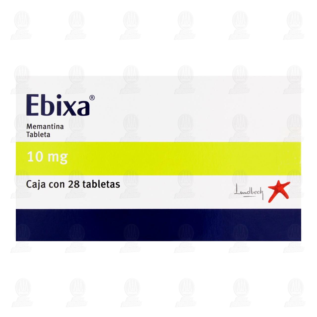 Ebixa 10 mg, 28 Tabletas. image number 1