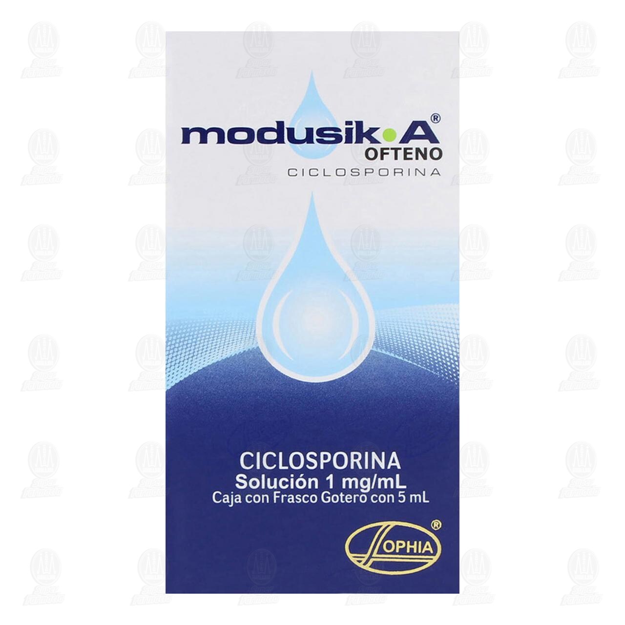 Modusik A Ofteno 1mg/ml, 5 ml Soluci&oacute;n Gotas. image number 1