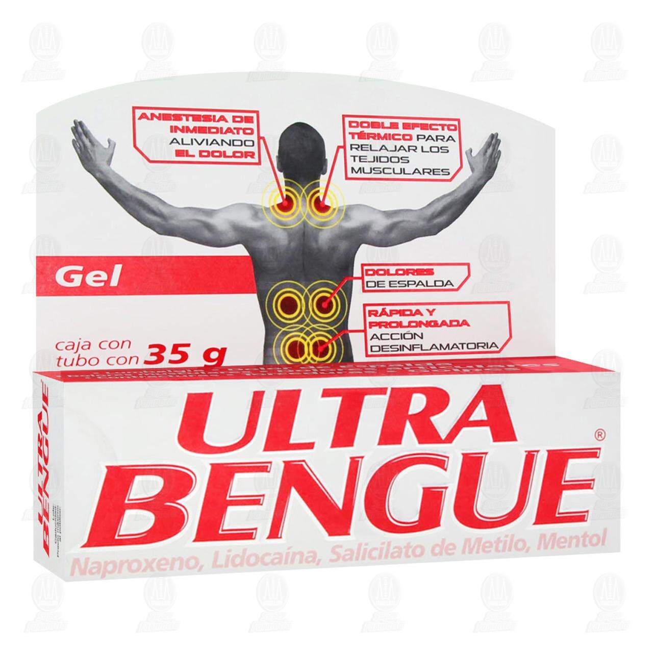 Ultra Bengue Gel, 35 gr.