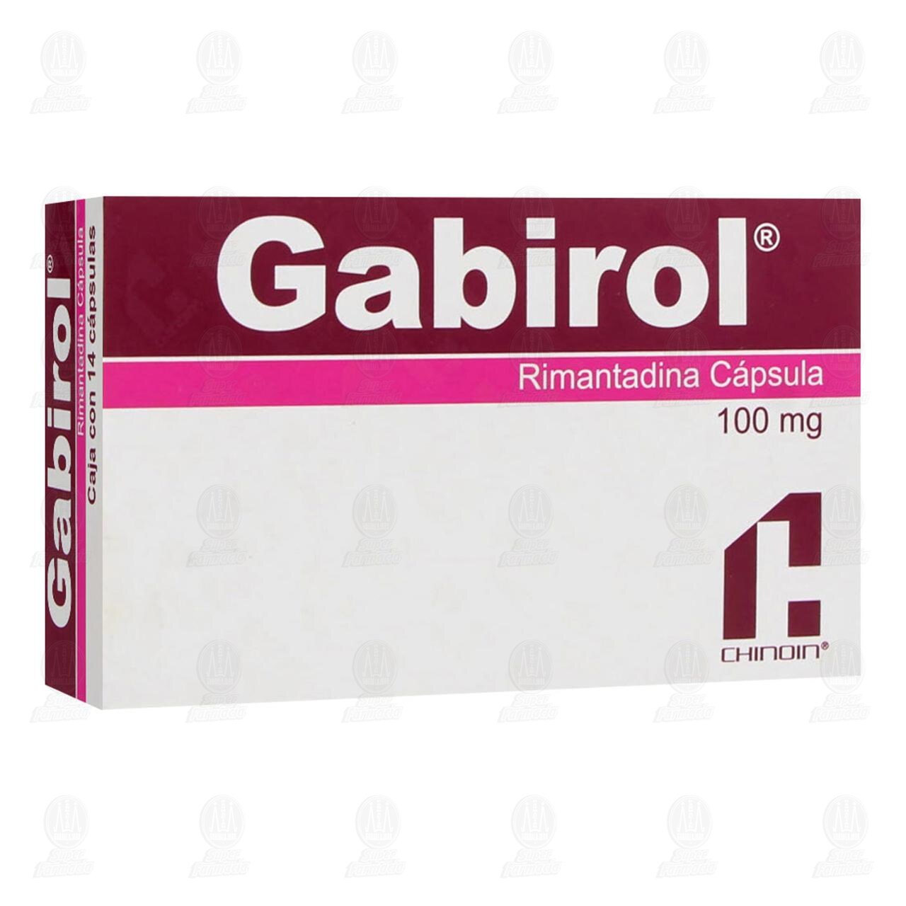 Gabirol 100 mg, 14 C&aacute;psulas. image number 0