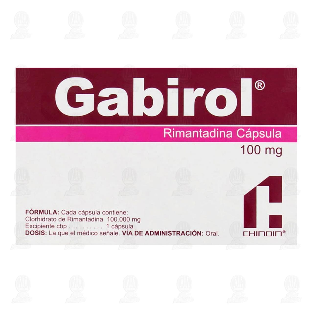 Gabirol 100 mg, 14 C&aacute;psulas. image number 2