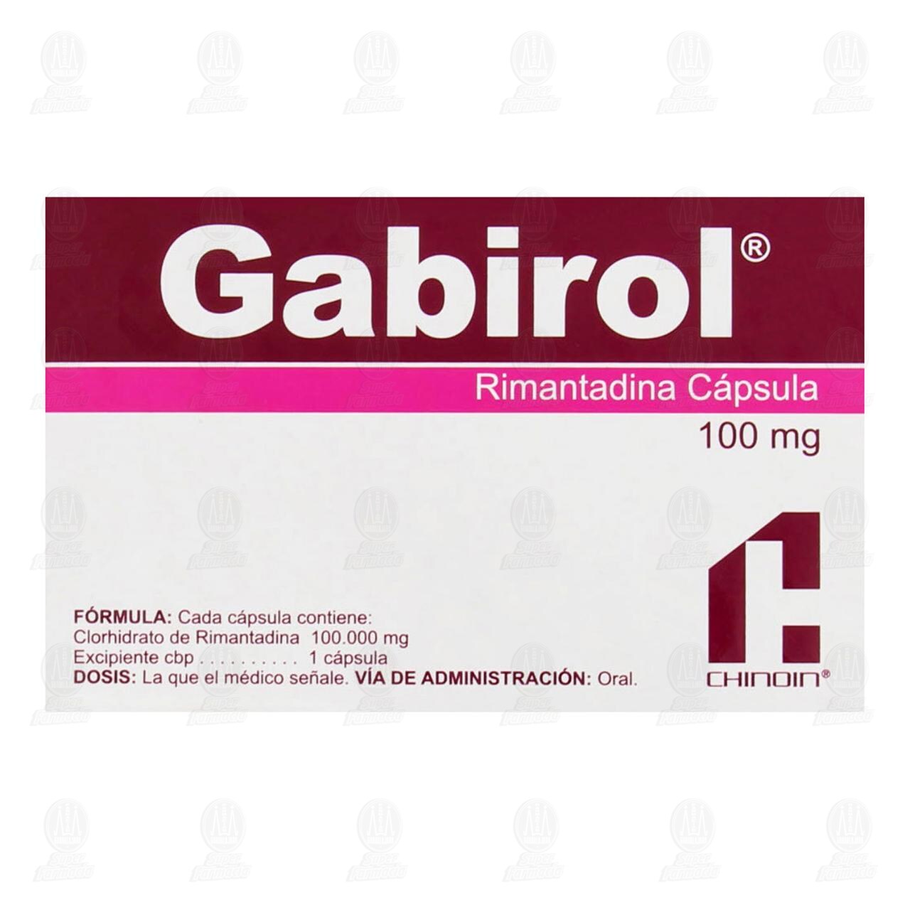 Gabirol 100 mg, 14 C&aacute;psulas. image number 2