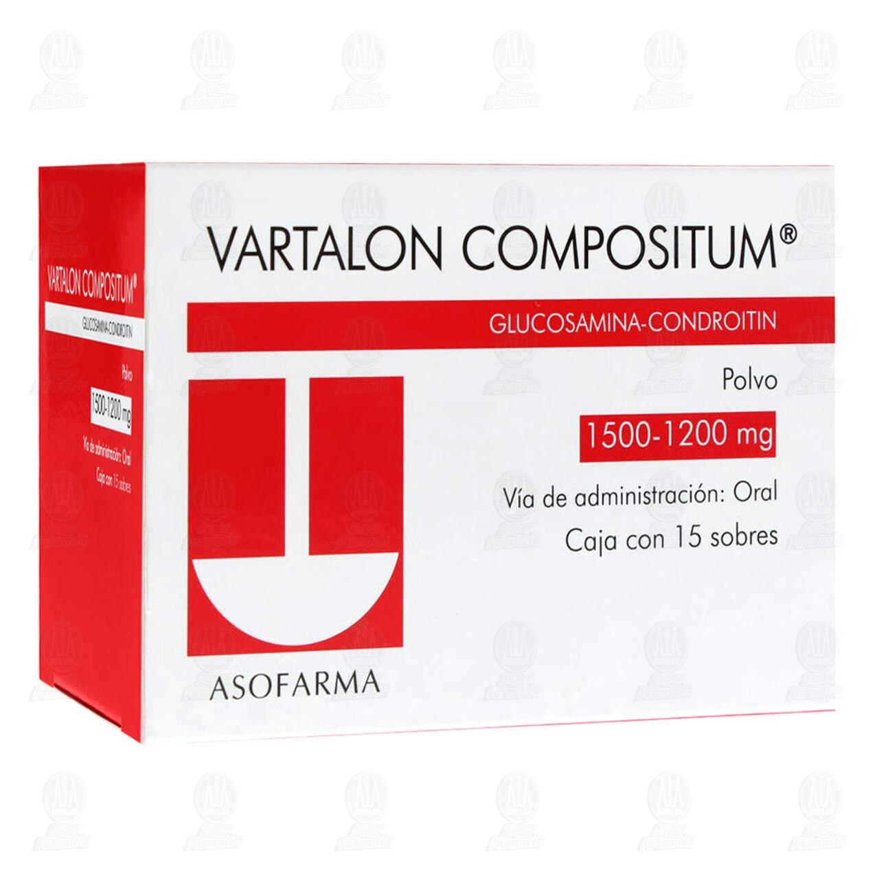 Vartalon Compositum 1500mg/1200mg Polvo, 15 Sobres. image number 0