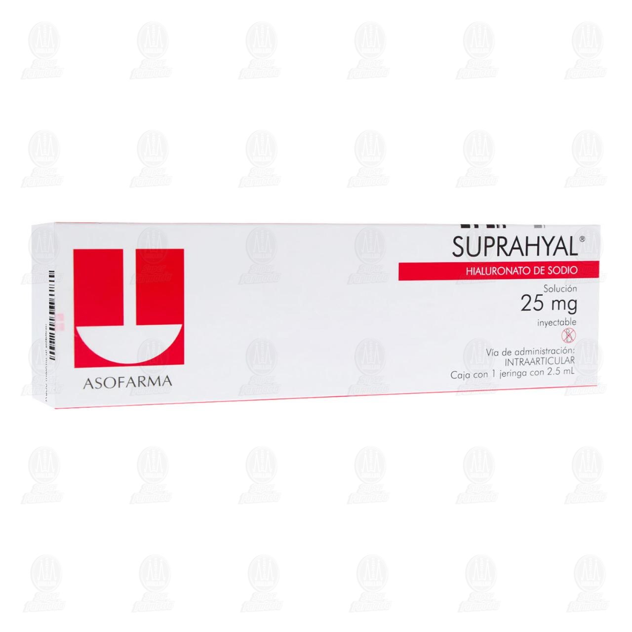 Suprahyal 25 mg Soluci&oacute;n Inyectable, 2.5 ml. image number 0