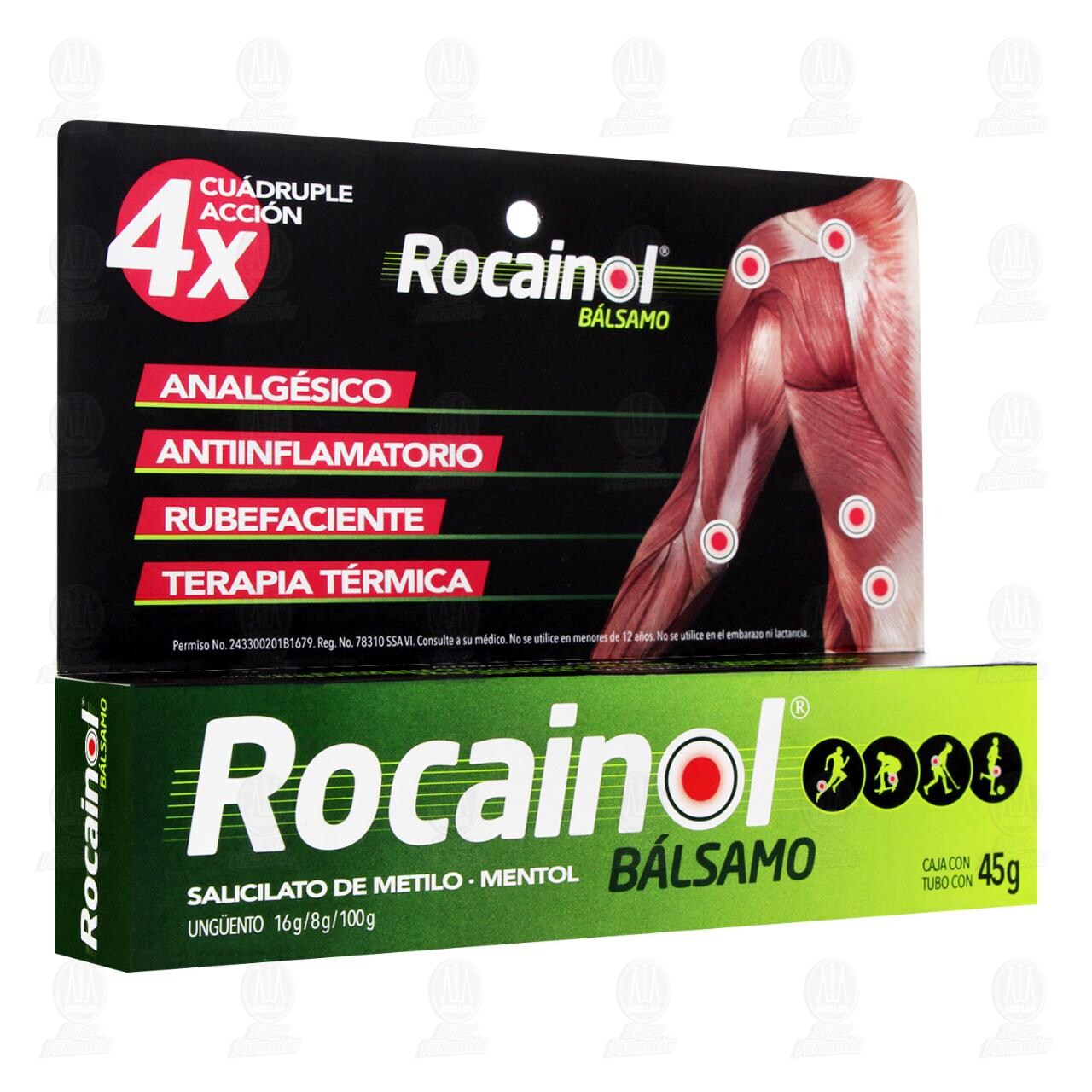Rocainol B&aacute;lsamo Ung&uuml;ento, 45 gr.
