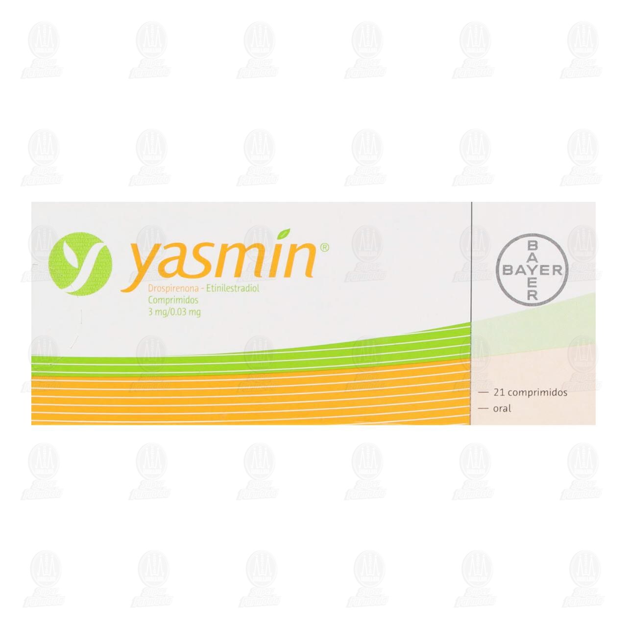Yasmín 3mg/0.03mg, 21 Comprimidos. image number 1