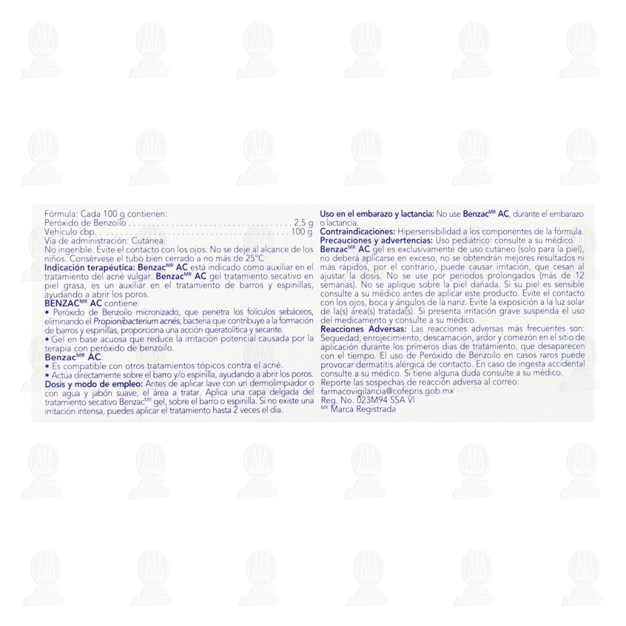 Benzac AC Gel 2.5%, 60 gr. image number 2