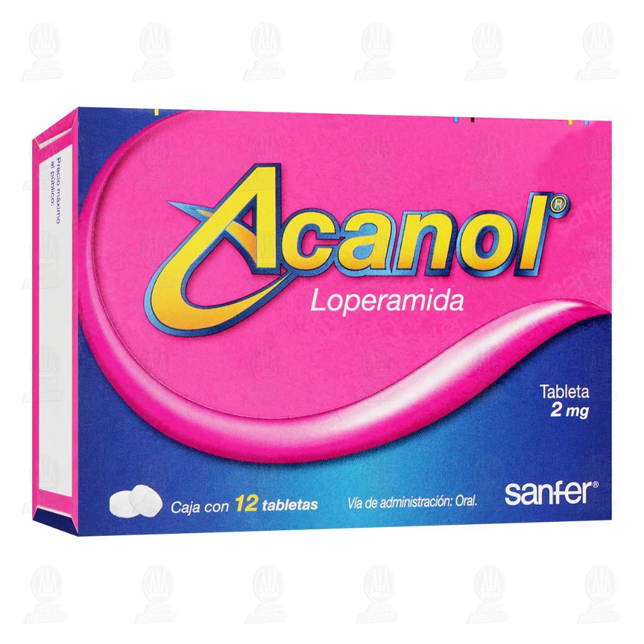 Acanol 2 mg, 12 Tabletas. image number 0