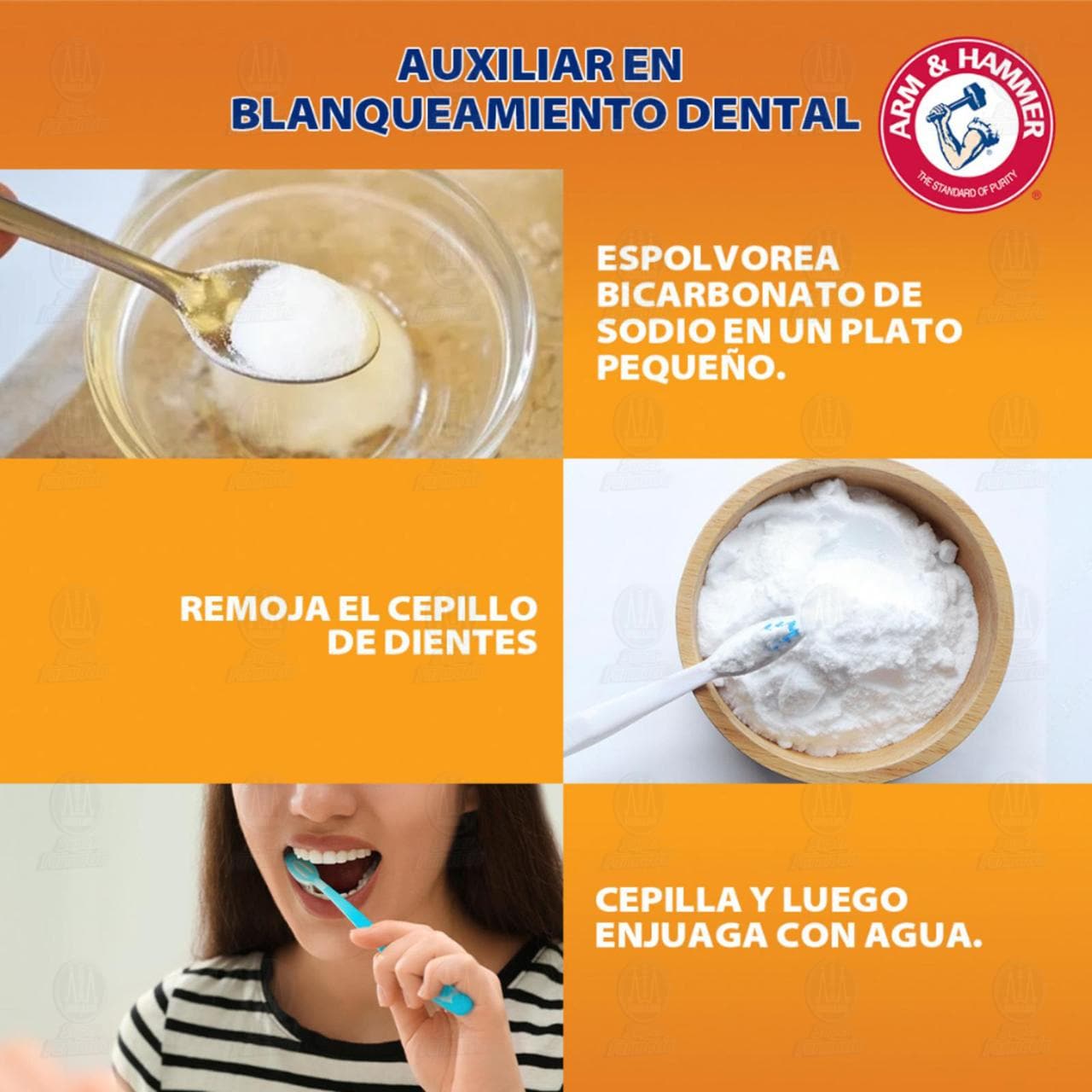 Arm & Hammer Bicarbonato de Sodio Uso Personal, 227gr. image number 4
