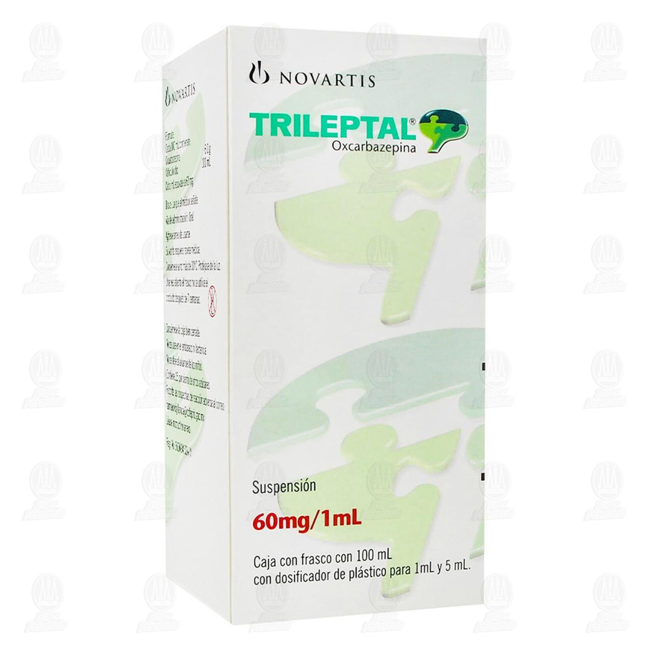 Trileptal Suspensi&oacute;n 60mg/1ml, 100ml. image number 0