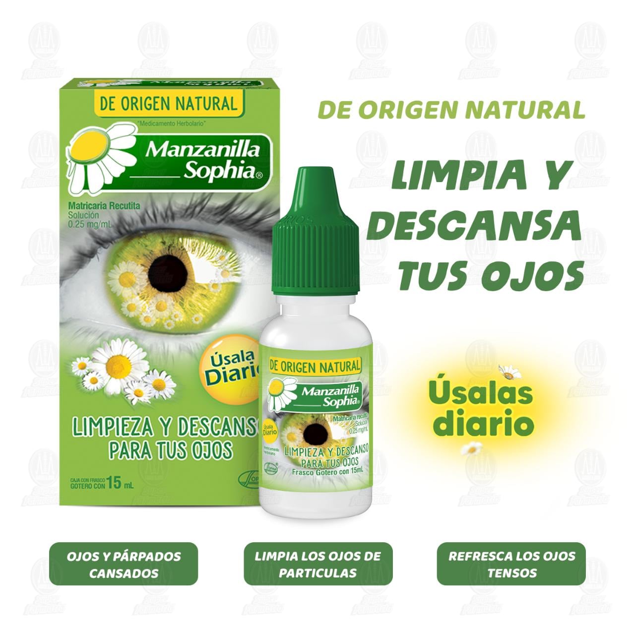 Manzanilla Sophia 0.25mg/ml Soluci&oacute;n Gotas, 15 ml. image number 3