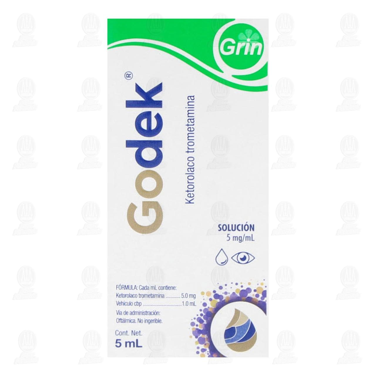 Godek Soluci&oacute;n, 5mg/5ml. image number 1